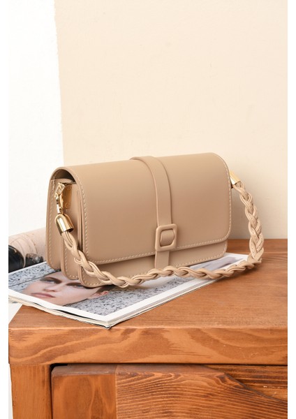 Kadın 2 Bölmeli Elden Tutmalı Omuzdan Asmalı Şık Kaliteli Çanta