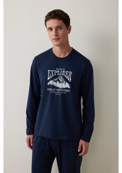 Erkek Everest Oversize Uzun Kollu Pijama Takımı fiyatları