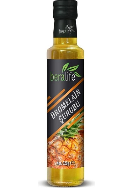 Bromelain Ananas Içeren Detox Şurubu (Koenzim Q10 ve L-Karnitin Ilaveli)