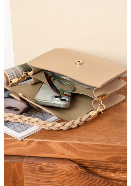 Kadın 2 Bölmeli Elden Tutmalı Omuzdan Asmalı Şık Kaliteli Çanta fiyatları