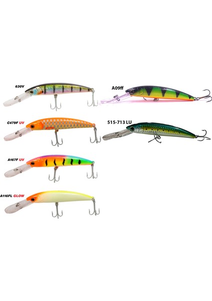 MG013F Buster Deep 12CM 26GR Trolling Maket Balık