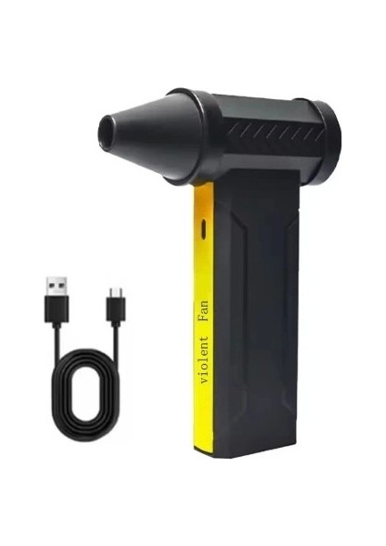 Turbo Jet 120000RPM Şarjlı Turbo Jet Şiddetli Fan Yüksek Hızlı Güçlü Hava Üfleyici Araç Süpürgesi