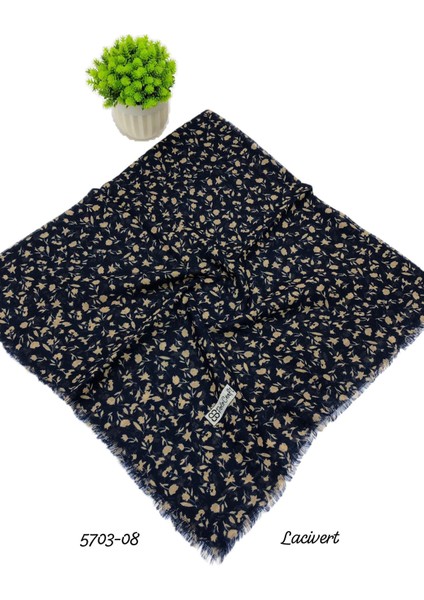 5703 Flamlı Pamuk Eşarp