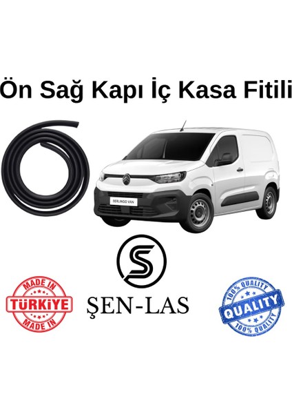 Citroen Berlingo Panelvan (2019-2025) Şen-Las Sağ Ön Kapı Fitili ŞL41201