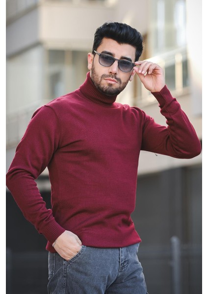 Seka 849 Pamuk Slim Fit Erkek Tam Balıkçı Boğazlı Kazak fiyatları