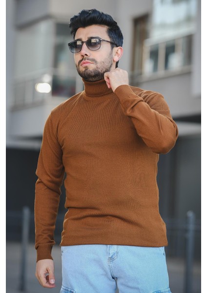 Seka 849 Pamuk Slim Fit Erkek Tam Balıkçı Boğazlı Kazak fiyatları