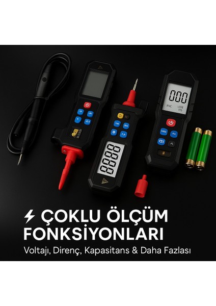 Kalem Tipi Dijital Multimetre – Profesyonel Ölçüm Cihazı