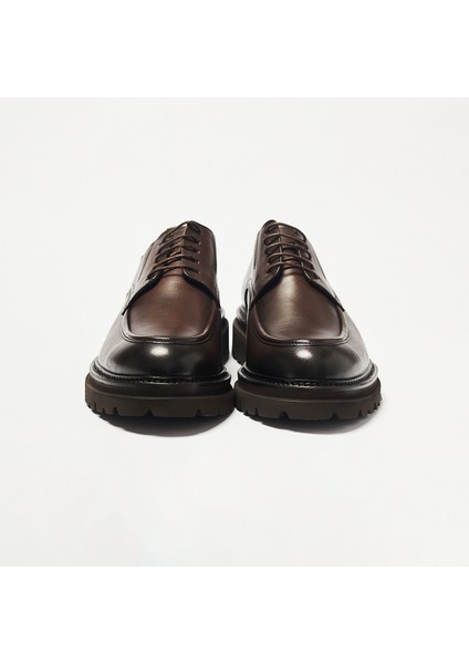 Erkek Oxford ( Klasik) OG-340 John May Kahve Deri