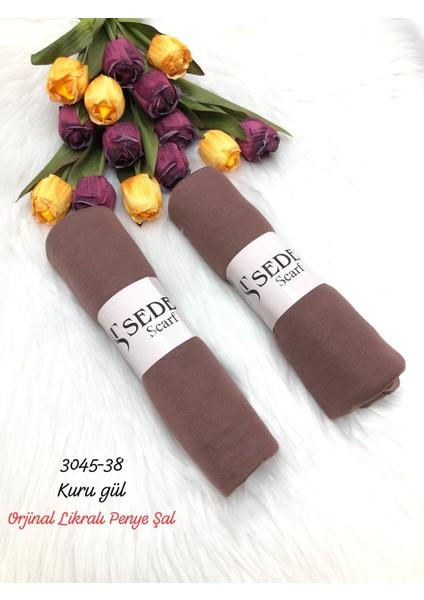 3045 Lüks Likralı Penye Şal