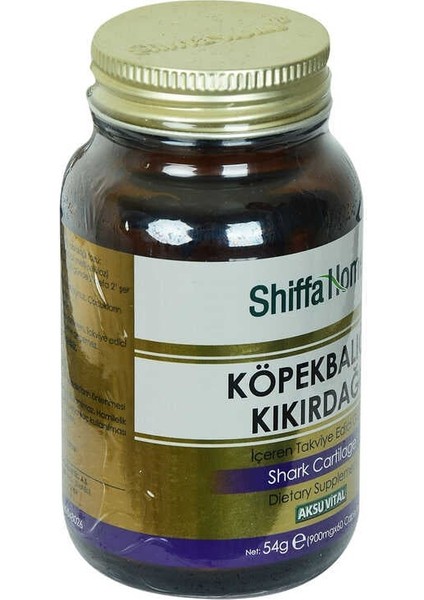Shiffa Home Köpek Balığı Kıkırdağı Diyet Takviyesi 900 Mg x 60 Kapsül modelleri