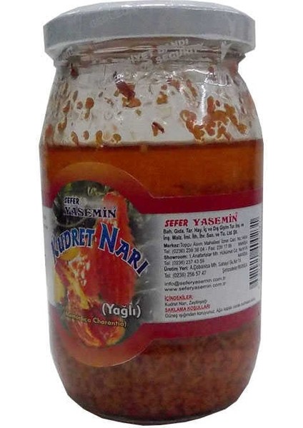 Kudret Narı Yağlı 260 gr fiyatları