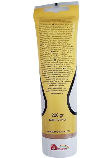 Borma Wachs Beyaz Tamir Macunu 200 gr fiyatları