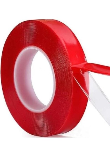 Silikonlu Çift Taraflı Bant 24 mm 2 Metre