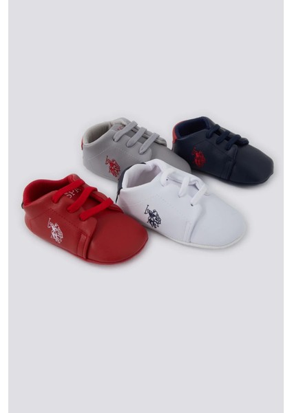 U.s. Polo Assn Erkek Bebek Ayakkabı USB1308 Kırmızı