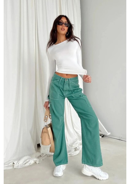 Bisiklet Yaka Basic Uzun Kollu Crop Büstiyer Likralı modelleri