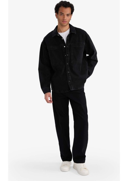 Regular Fit Jean Uzun Kollu Gömlek F8316AX25AU fiyatları