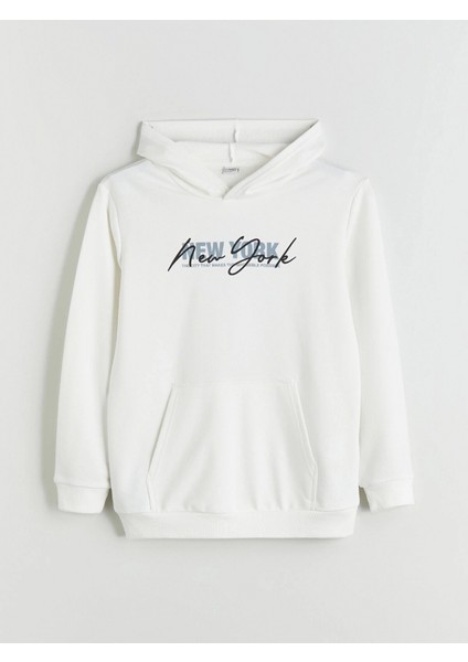 Lcw Kids Ekru Kapüşonlu Erkek Çocuk Eşofman Takım fırsatları