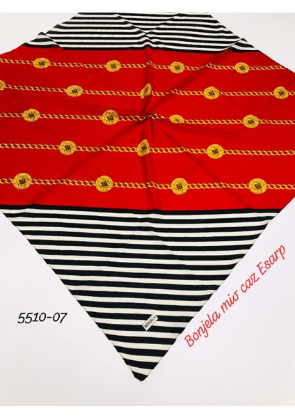5510 Desenli Mio Caz Eşarp