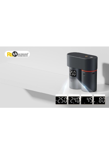 Rv-Ting Araç Içi Set Araç Yıkama Şişirme Akü Takviye Seti Süpürme Araç Lastik Araç Otomobil Akıllı fiyatları