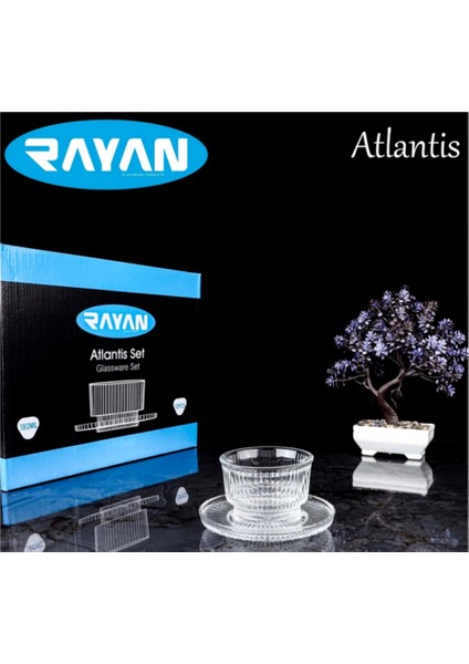 Rayan Atlantis 6'lı Çerez Seti