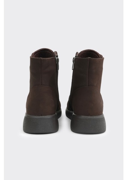 Hakiki Deri Comfort Taban Fermuarlı Kadın Bot fırsatları