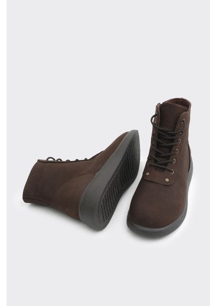 Hakiki Deri Comfort Taban Fermuarlı Kadın Bot indirimleri