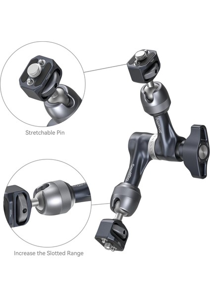 4899 Rosette Magic Arm (7'') 3/8”-16 Arrı Konumlandırma Vidası modelleri