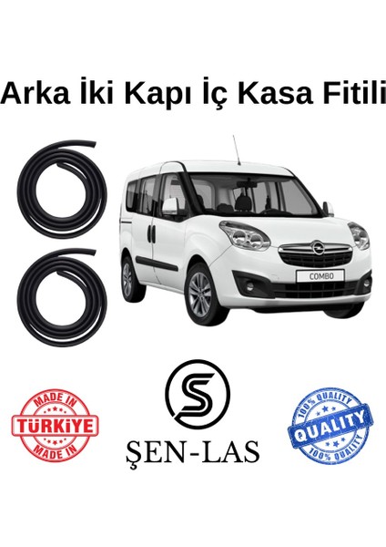 Opel Combo D Şen-Las Arka Iki Kapı Fitili ŞL38507