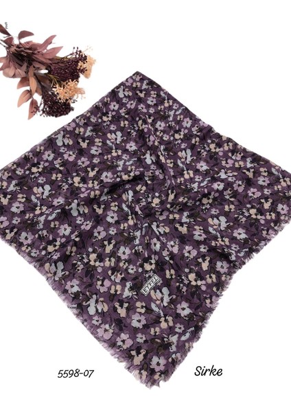 5598 Flamlı Pamuk Eşarp