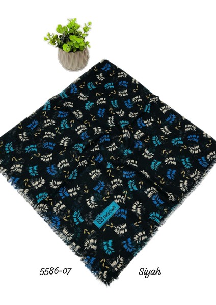 5586 Flamlı Pamuk Eşarp