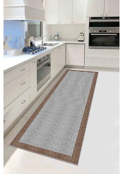 Pamuk Dokuma Taban Kaymaz Yıkanabilir Sisal Desenli Yolluk Salon Yolluğu Mutfak Yolluğu Koridor Yolluğu Antre Halıları