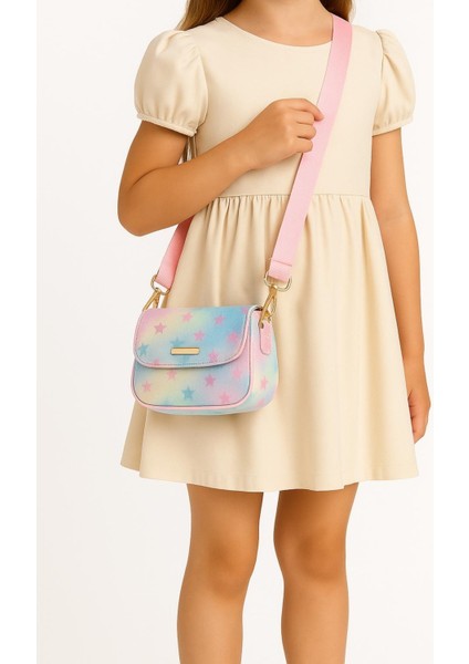 Lüks Mini Çoçuk Kolon Askılı Magazin Omuz Çantası