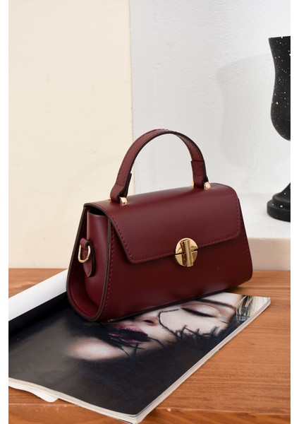 Lüks Tasarımlı Çapraz Askılı El ve Omuz Çantası