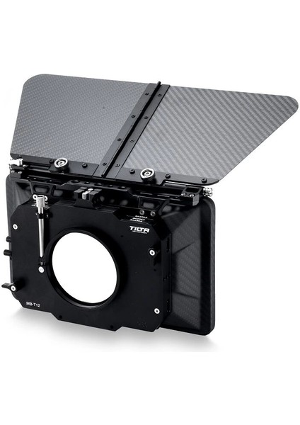 MB-T12-M114 4×5.65 Karbon Fiber Mattebox (Kelepçeli) Tek Sırtlı