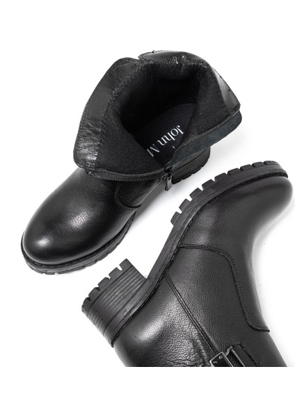 Kadın Bot SR-16463-1 John May Siyah