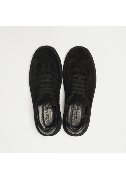 Erkek Oxford ( Klasik) OG-2180 John May 2161-101 Siyah Süet-Siyah Dolaplı