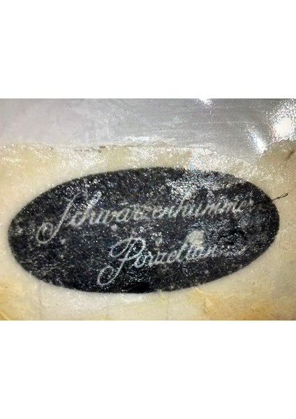 Schwarzenhammer Pirzellan Zin Çarçeveli Porselen Duvar Tabağı - 23 cm Çapında modelleri