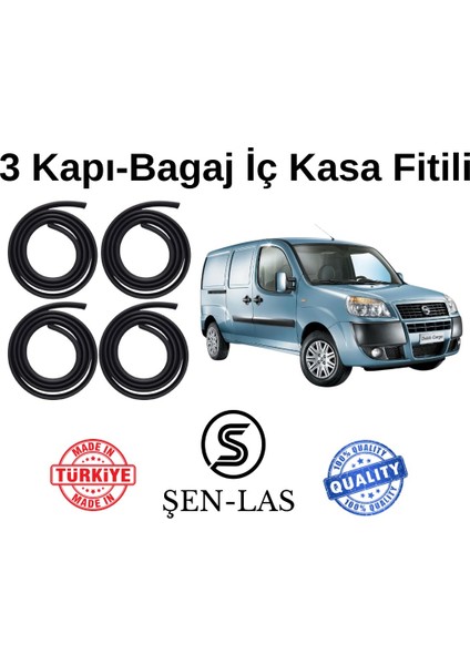 Fiat Doblo Panelvan (2005-2010) Şen-Las 3 Kapı + Bagaj Fitili ŞL43108