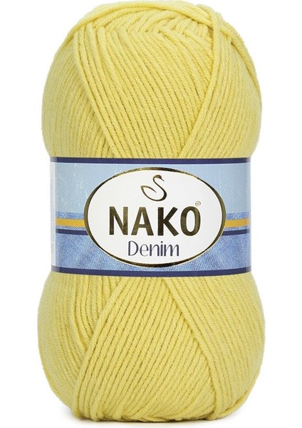 Denim Pamuk Cotton El Örgü Ipi 100 gr