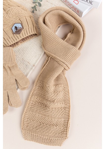 Garson Boy Erkek Çocuk 9-15 Yaş Lacivert Atkı Bere Eldiven Takımı fiyatları