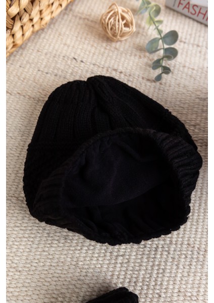 Garson Boy Erkek Çocuk 9-15 Yaş Lacivert Atkı Bere Eldiven Takımı modelleri