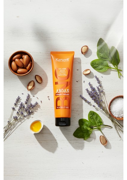 Bnc Collagen Argan Onarıcı Hasarlı Saçlar Için Saç Maskesi 160 ml fırsatları