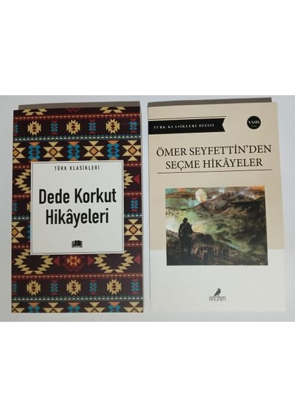 Dede Korkut ve Ömer Seyfettin Hikayeleri (2 Kitap)