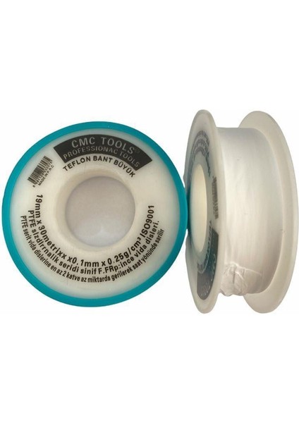Teflon Bant Büyük 30 Metre 19 mm
