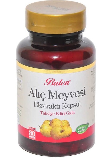 Alıç Meyvesi Ekstraktı 80 Kapsül