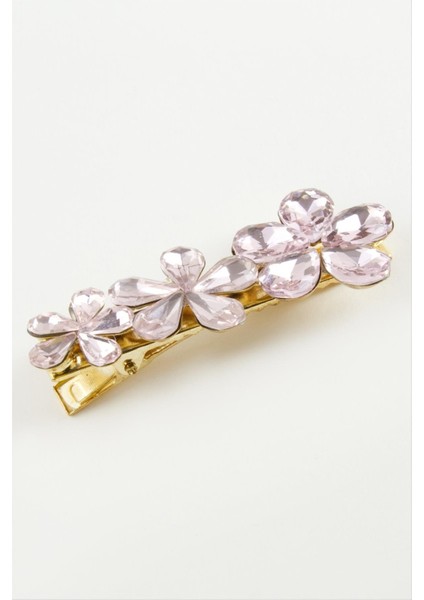 Papatya Kristal Taşlı Pens Toka