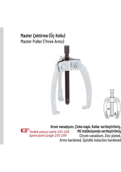 Master Çektirme (3 Kollu) 16*16