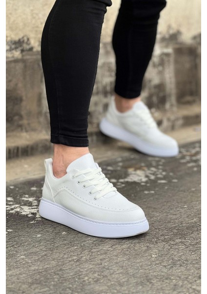 Beyaz Ortopedik Taban Erkek Casual Ayakkabı modelleri