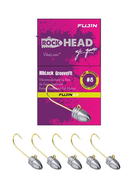 Rock-Head Aji Game 8 No Iğneli Jig Head