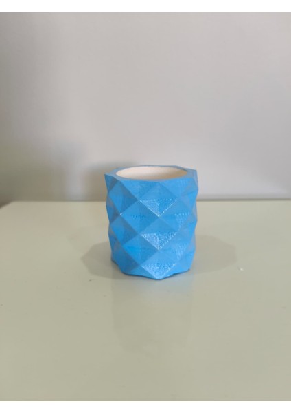 Geometrik Kaktüs Skulent Saksısı - Dekoratif Ev Aksesuarı fiyatları